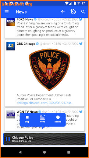 Free Police Scanner Radio Pro: screenshot