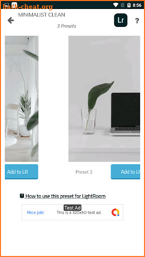 Free Presets for Lightroom Mobile screenshot