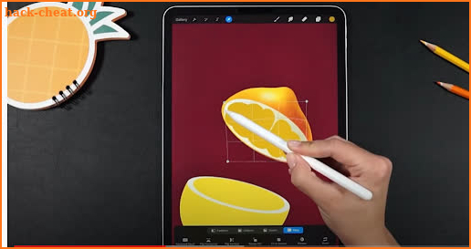 Free Procreate Paint New Painting Guide screenshot
