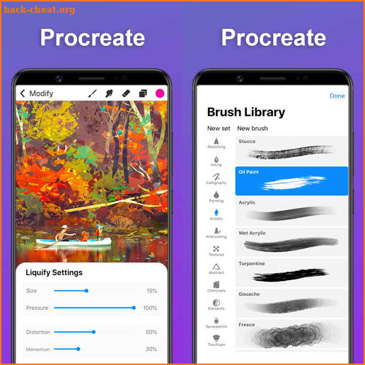 free Procreate Paint Pro Pocket tips screenshot
