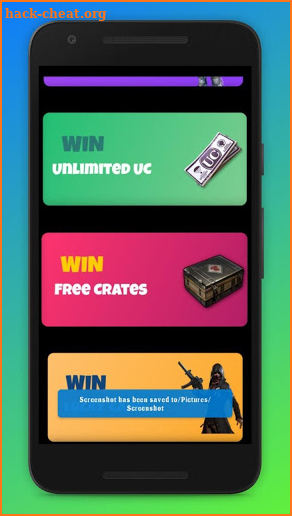 Free Pubg Mobile Uc Cash and Guns Skin screenshot