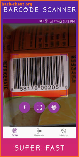 Free QR & Barcode Scanner, QR & Barcode Generator screenshot