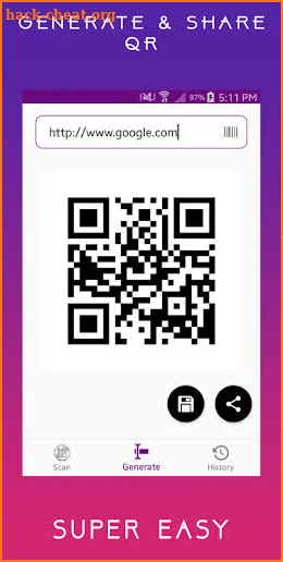 Free QR & Barcode Scanner, QR & Barcode Generator screenshot