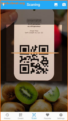 Free Qr code scanner & scanner barcode screenshot