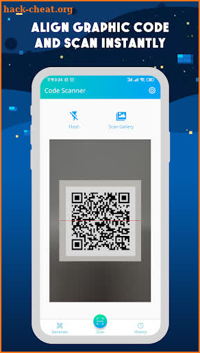 Free QR Code Scanner - Barcode Cam Reader App screenshot