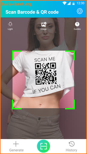Free QR Scanner & Barcode Scanner - X2 screenshot