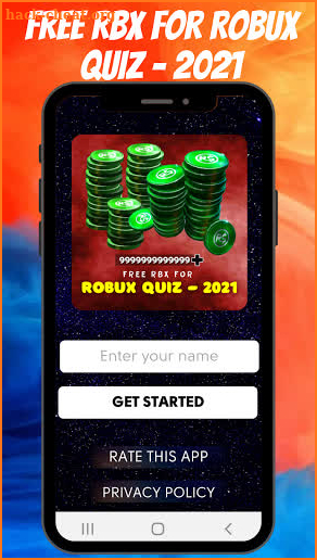 Free RBX for Robux quiz  - 2021 screenshot