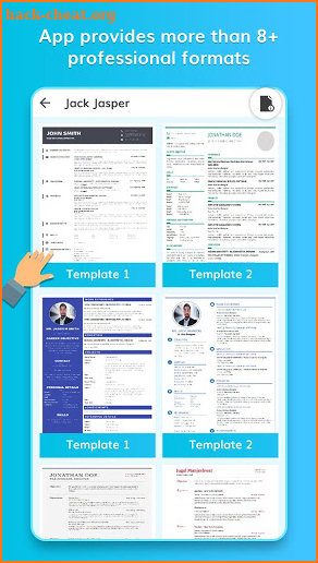 Free Resume Builder - Professional CV Maker screenshot