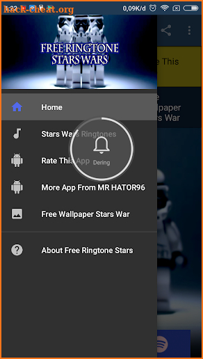 Free Ringtone Stars Wars screenshot
