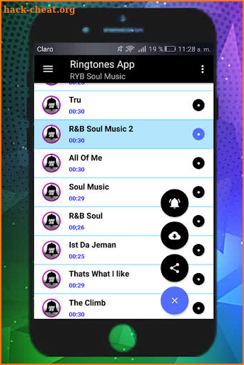 free ringtones r&b soul music screenshot