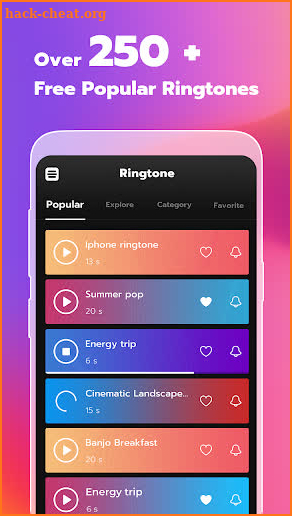 Free Ringtones - ringtone maker for android screenshot