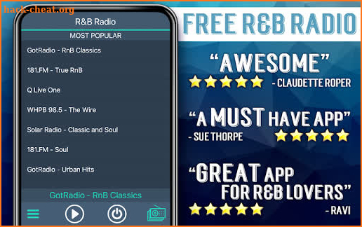 Free RnB Radio screenshot