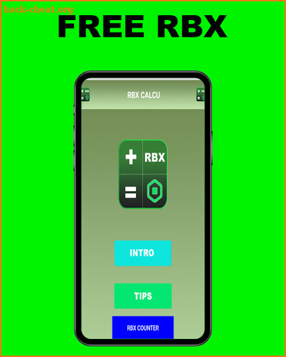 Free Robux: calculator RBX CACLU(Guide) screenshot
