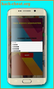free robux generator simulator screenshot