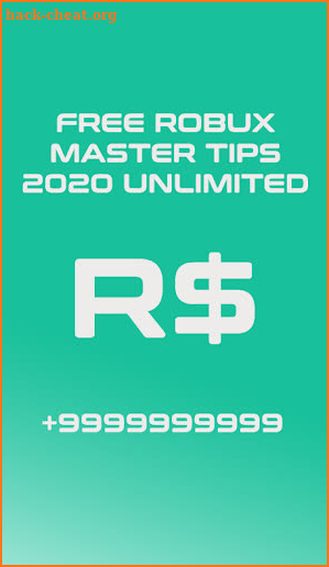 Free Robux Master Tips 2020 screenshot