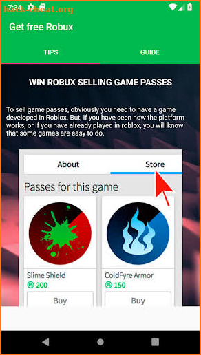 Free Robux Now - Earn Robux free today - Tips 2019 screenshot