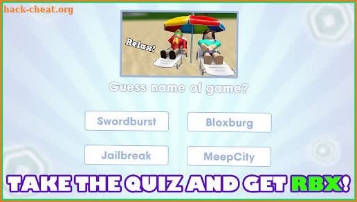 Free Robux Quiz Guru screenshot