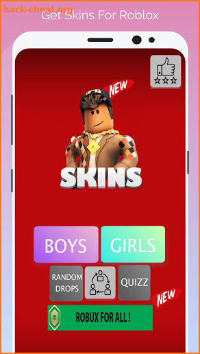 Free Robux Skins - boys and Girls screenshot