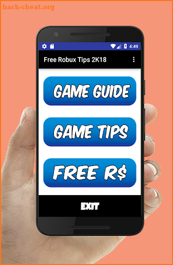 Free Robux Tips 2K18 screenshot