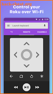 Free Roku Remote - RoByte screenshot