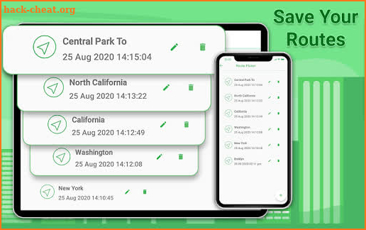Free Route Planner 2020 - GPS Navigation Map screenshot