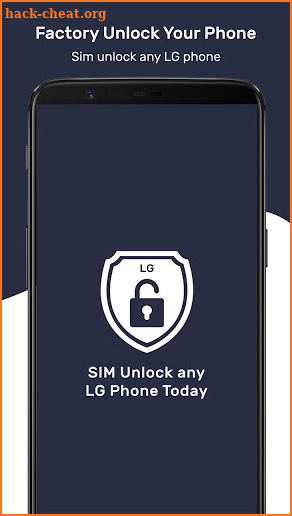 Free SIM Unlock Code for LG Phones screenshot