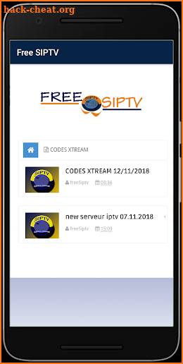 Free SIPTV screenshot