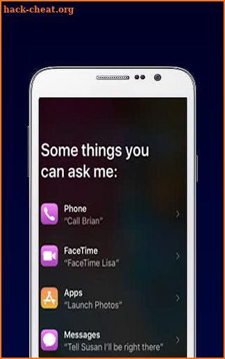 Free Siri Voice Commands Tips 2021 screenshot