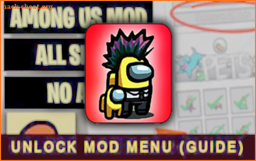 Free skin Among Us Mod menu pro guide screenshot