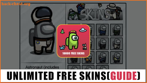 Free skin Among Us tips & Mod menu screenshot