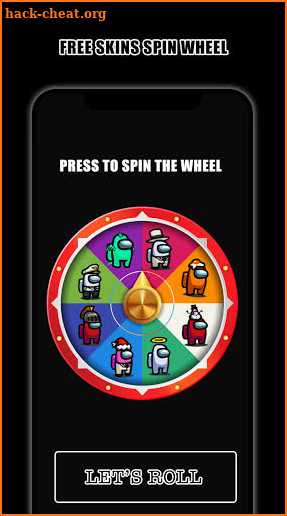 Free Skins Spin Wheel for Among US 2021 screenshot
