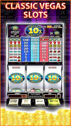 Free Slot Machine 10X Pay screenshot
