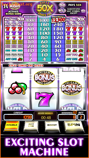 Free Slot Machine 50X Pay screenshot
