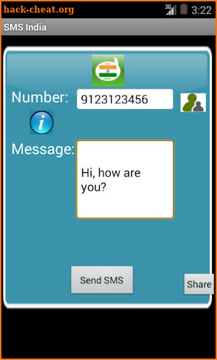 Free SMS India screenshot