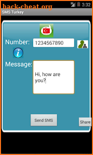 Free SMS Turkey screenshot