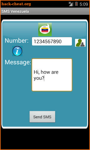 Free SMS Venezuela screenshot