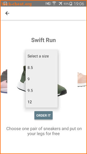 Free Sneakers screenshot