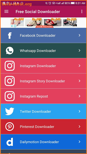 Free Social Downloader screenshot