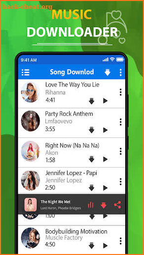 Free Song Downloader–Mp3 Download-Music Downloader screenshot