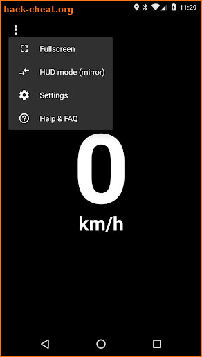 Free Speedometer without ads screenshot