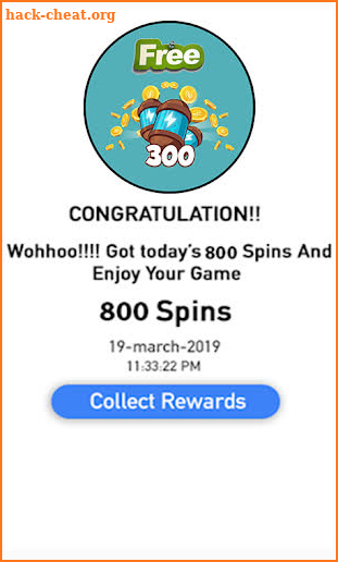 Free Spins And Coins - Free daily links tips screenshot