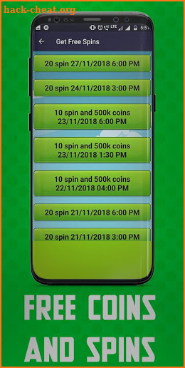 Free Spins Coins Links screenshot
