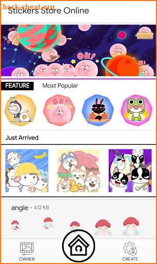 Free Stickers Store screenshot