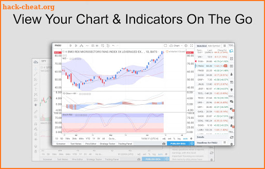 Free Stock Chart View screenshot