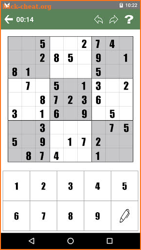 Free Sudoku screenshot
