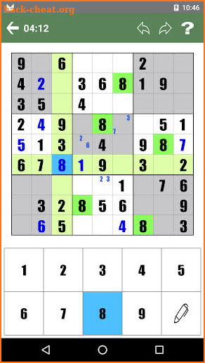 Free Sudoku screenshot