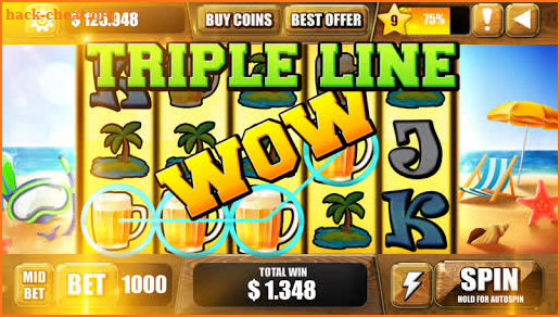 Free Summer Slot Machine screenshot