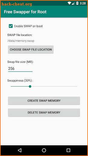 Free Swapper for Root screenshot