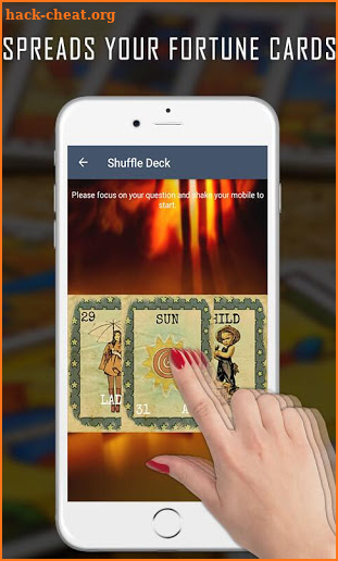 Free Tarot Card Reading - Love & Future screenshot