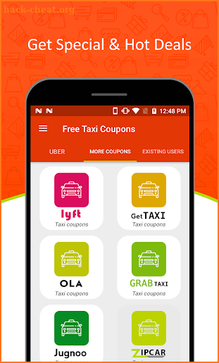 Free Taxi Coupons for Uber Cab screenshot